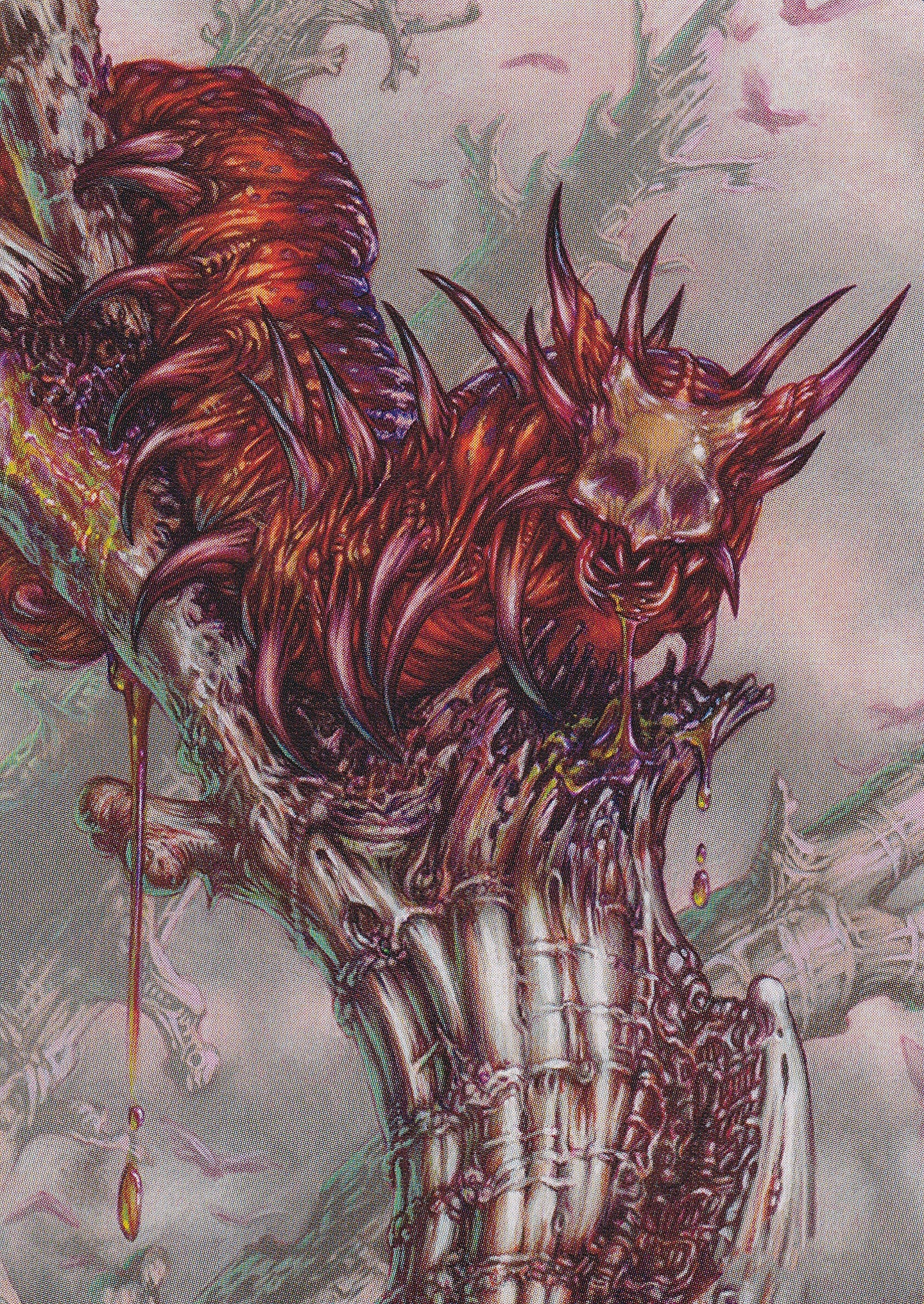 Grist, Voracious Larva (53/54) Art Card (AMH3)