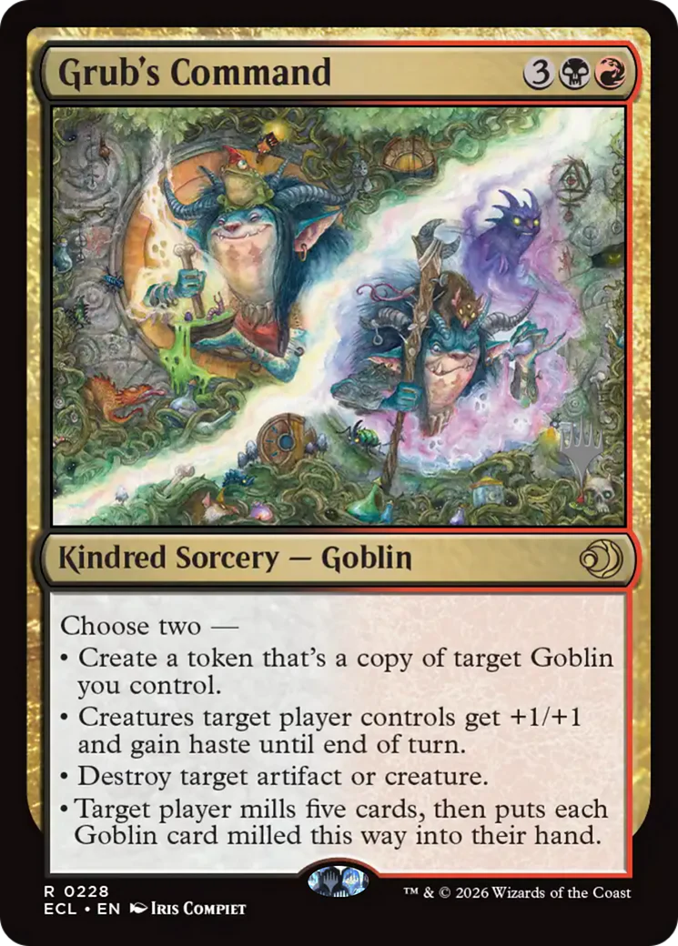 Grub's Command (0228) (Promo Pack) (PECL) - Foil