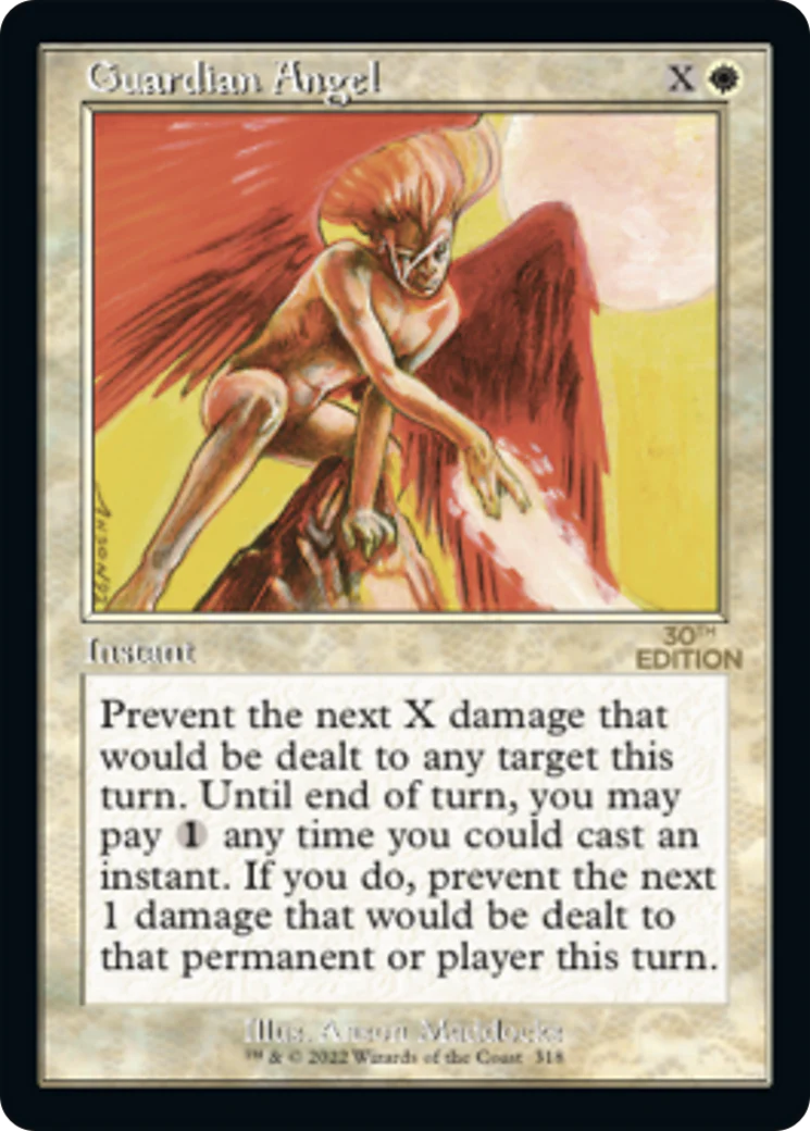 Guardian Angel (Retro Frame) (30A)