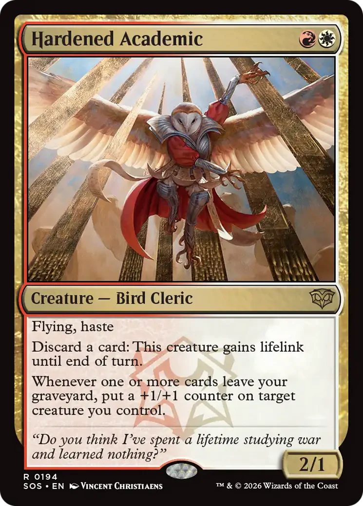 Hardened Academic (SOS) - Foil