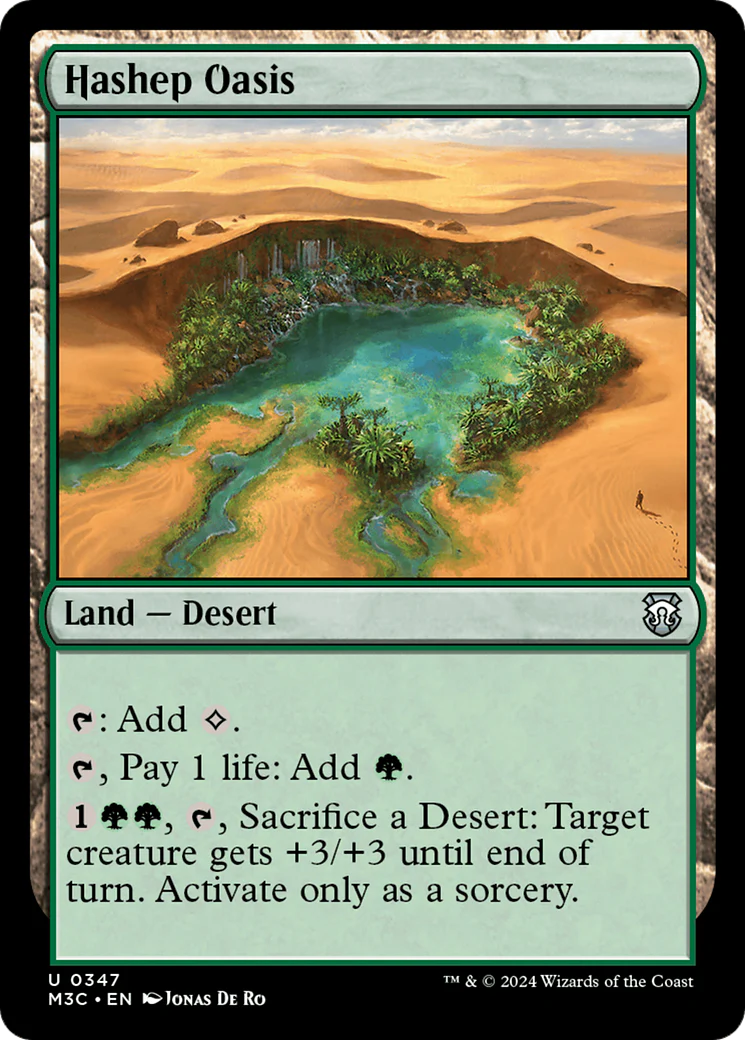 Hashep Oasis (M3C) - Ripple Foil