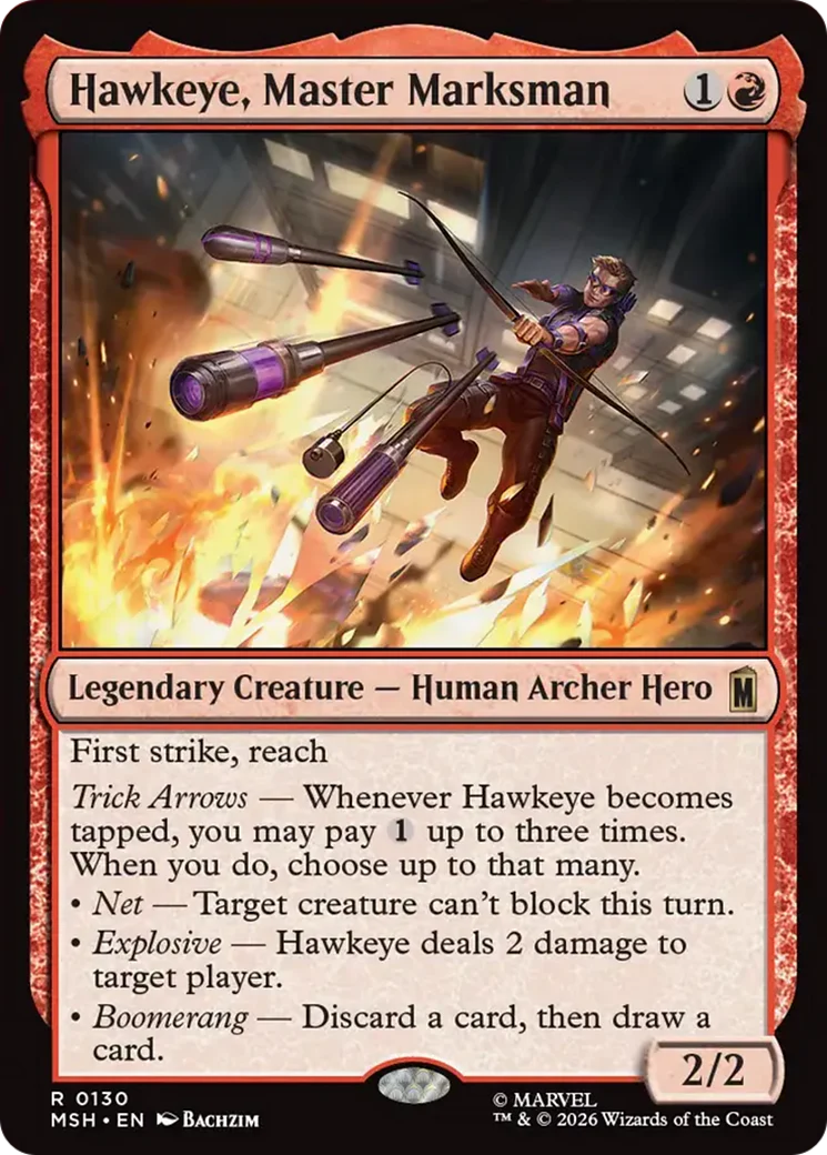 Hawkeye, Master Marksman (MSH)