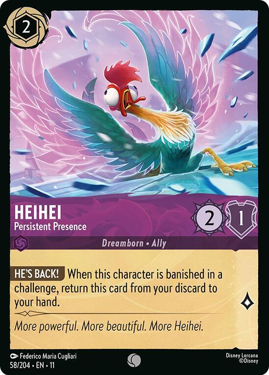 HeiHei, Persistent Presence (0058)