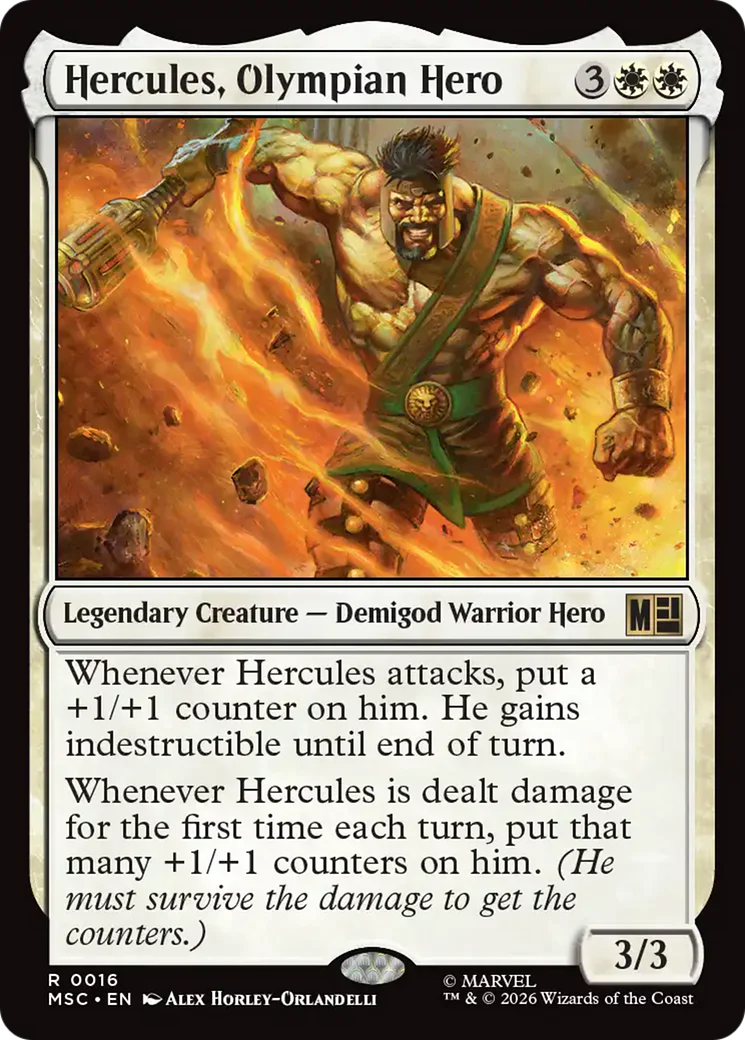 Hercules, Olympian Hero (MSC)