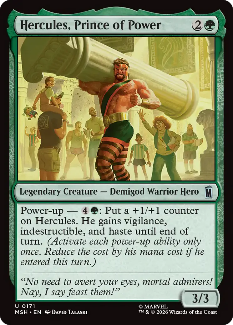 Hercules, Prince of Power (MSH) - Foil