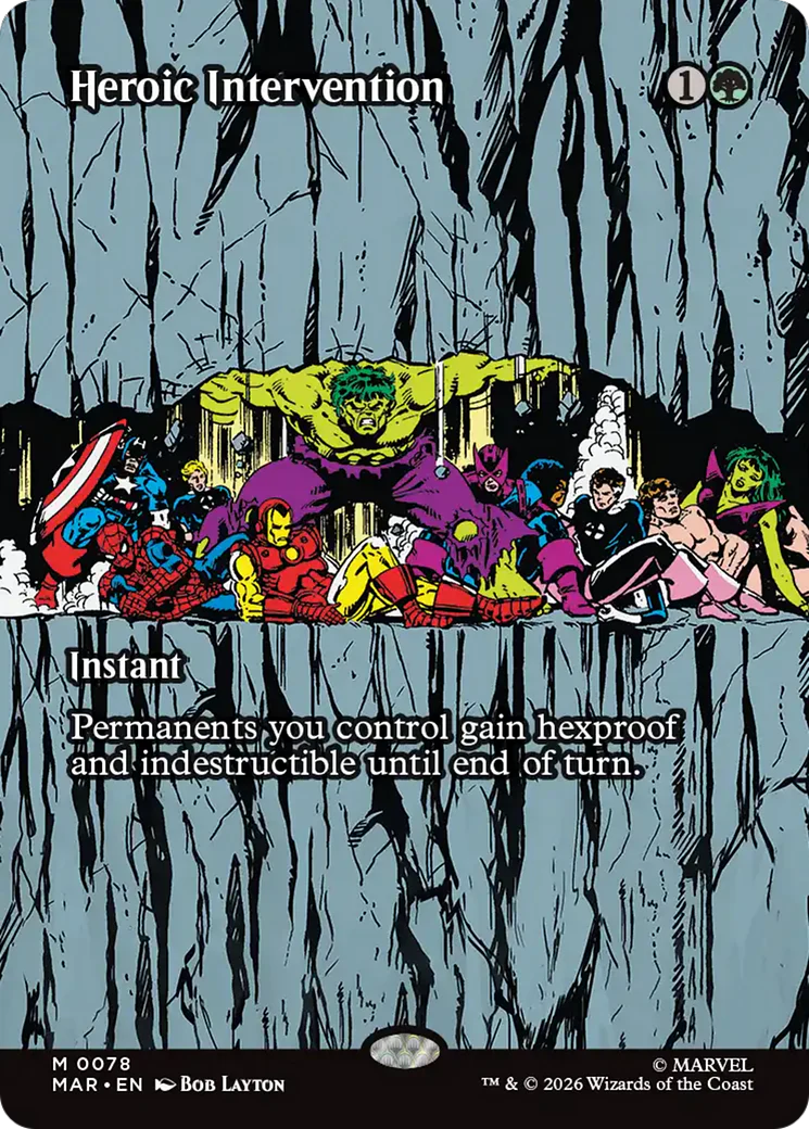 Heroic Intervention (0078) (Borderless) (MAR)