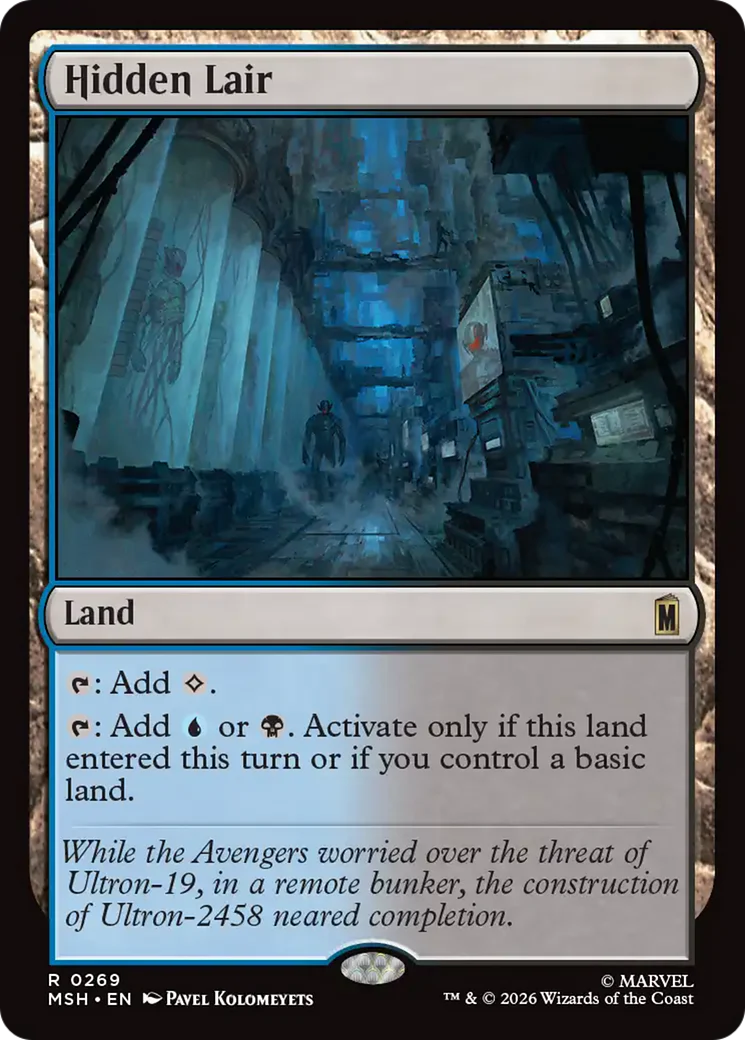 Hidden Lair (MSH) - Foil