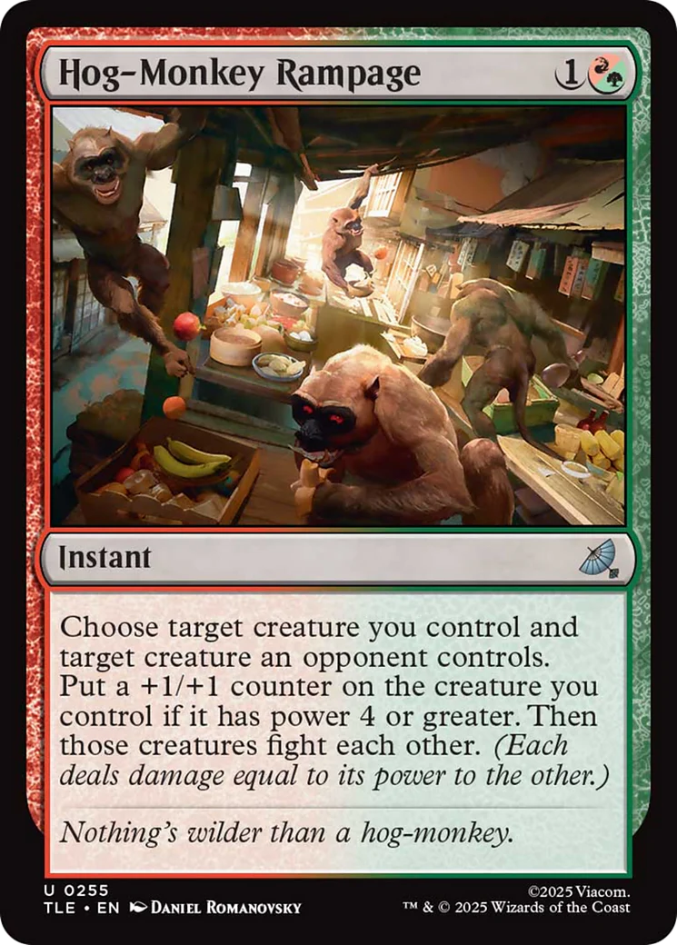 Hog-Monkey Rampage (TLE) - Foil