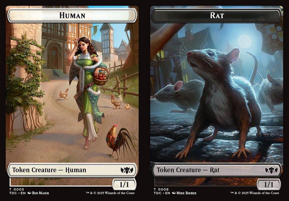 Human (0005) // Rat (0009) Double-Sided Token (TTDC)