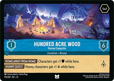 Hundred Acre Wood, Hunny Campsite (0175) - Cold Foil