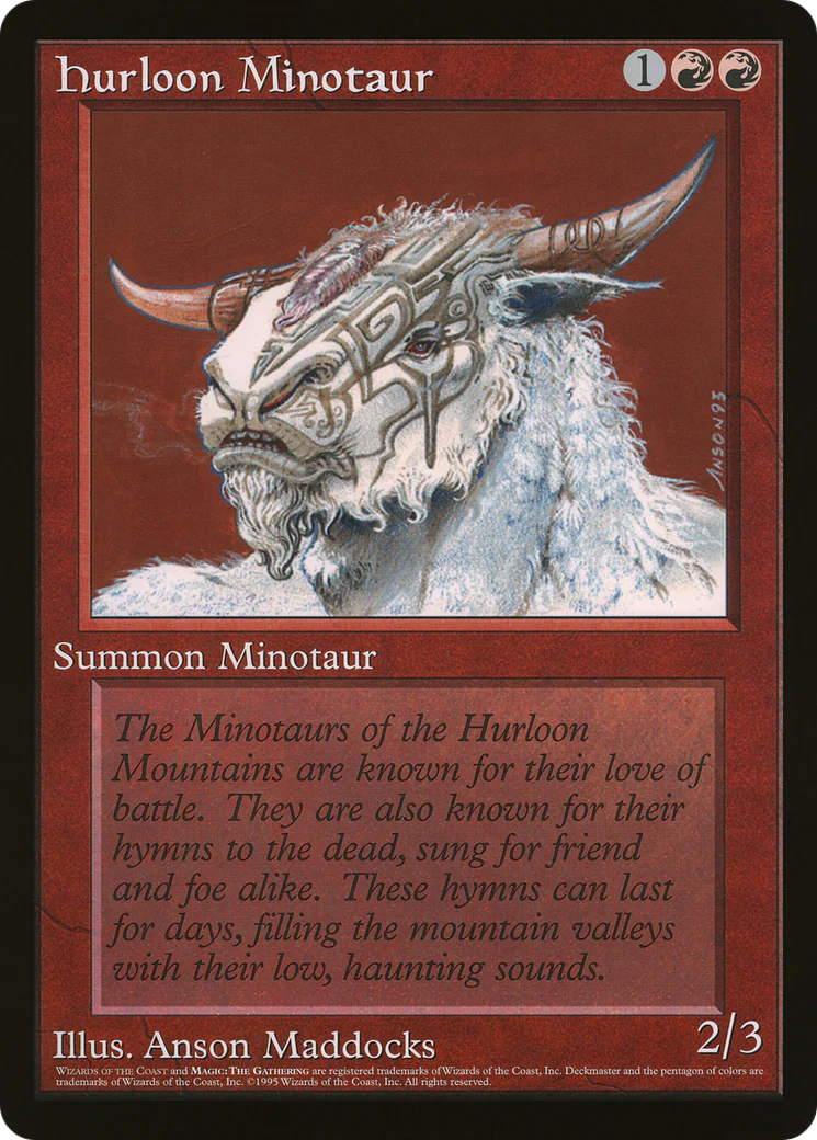 Hurloon Minotaur (Oversized) (Oversized 90's Promo) (O90P)