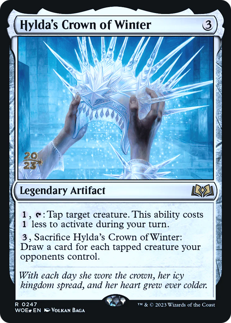 Hylda's Crown of Winter (0247) (Prerelease) (PWOE) - Foil