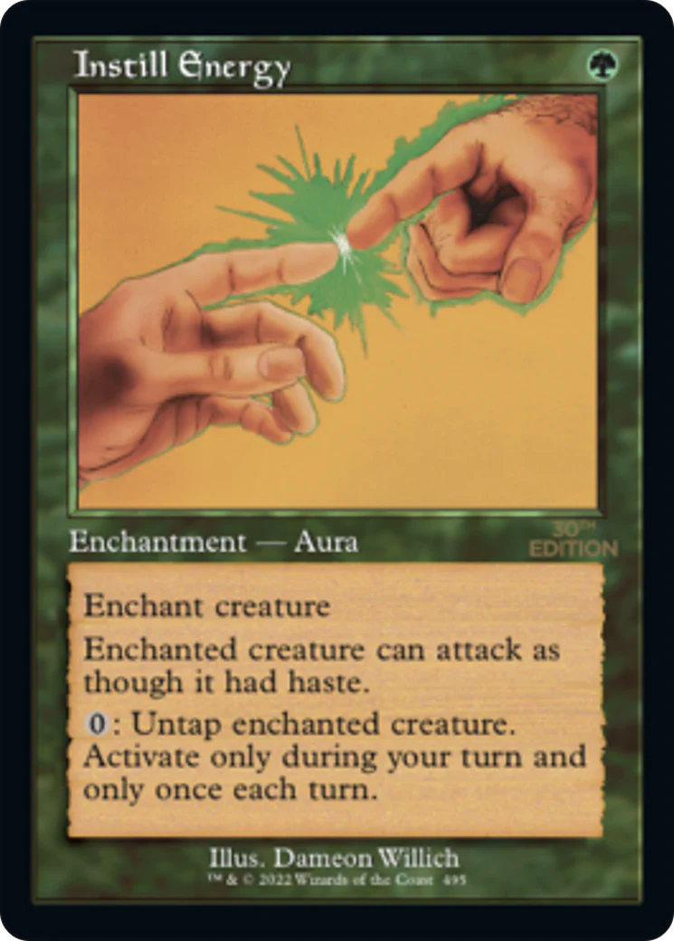 Instill Energy (Retro Frame) (30A)