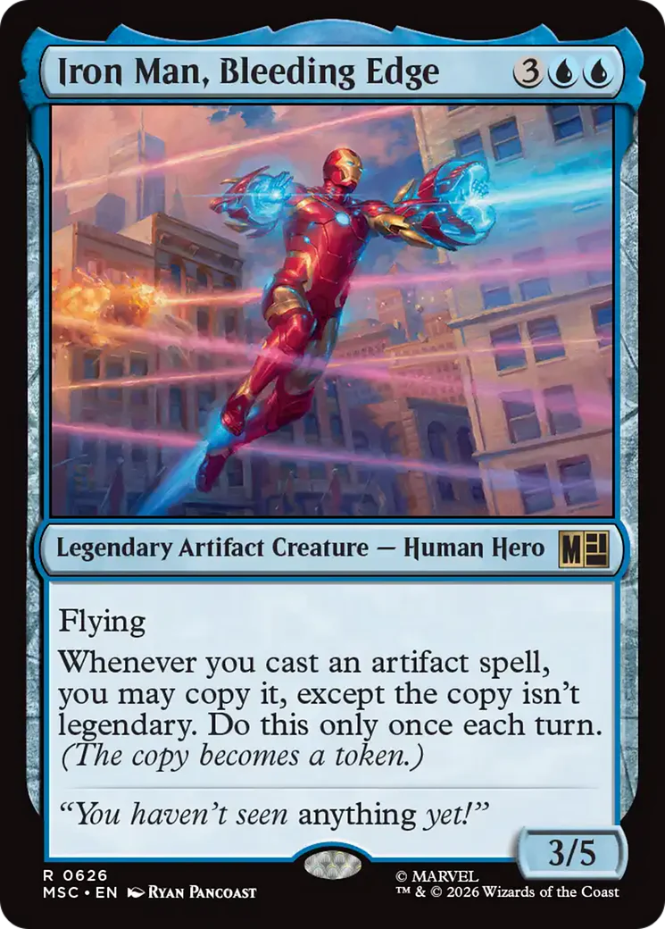 Iron Man, Bleeding Edge (MSC) - Foil