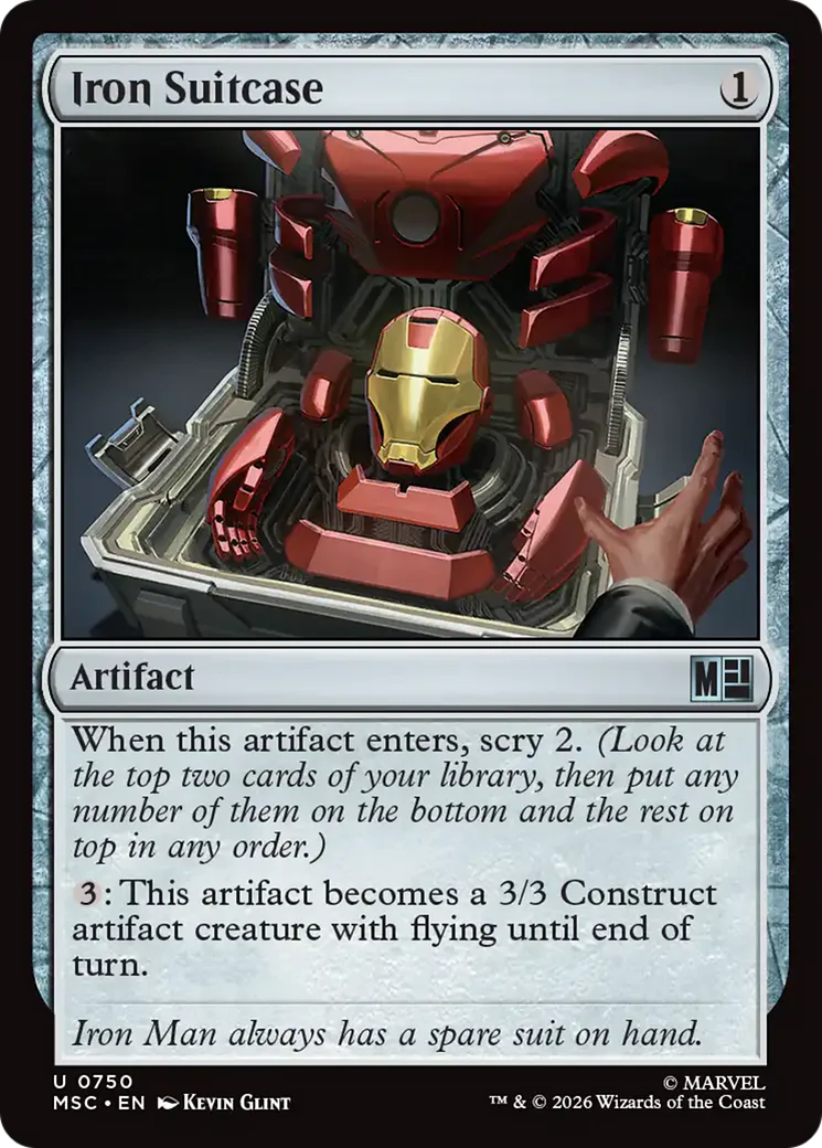 Iron Suitcase (MSC) - Foil
