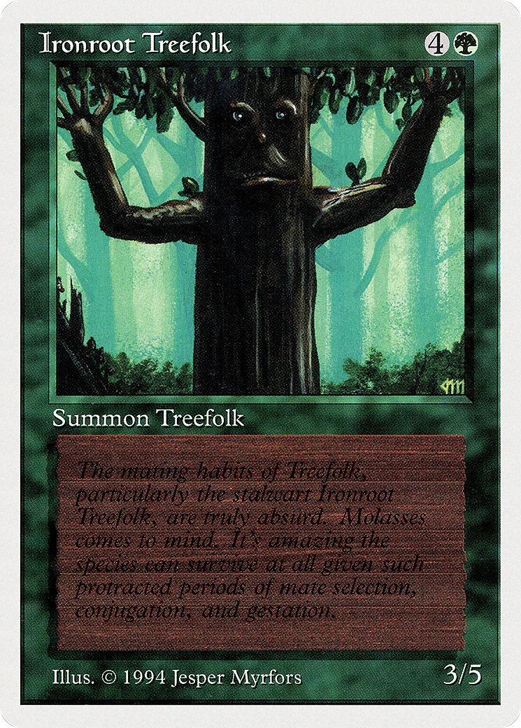 Ironroot Treefolk (SUM)