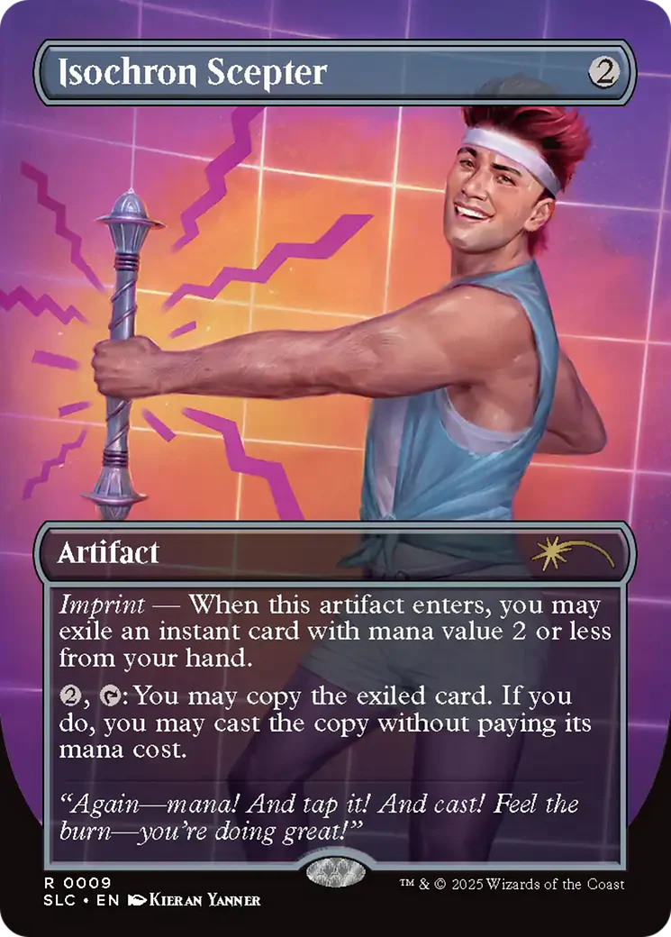Isochron Scepter (0036) (Borderless) (SLC) - Halo Foil