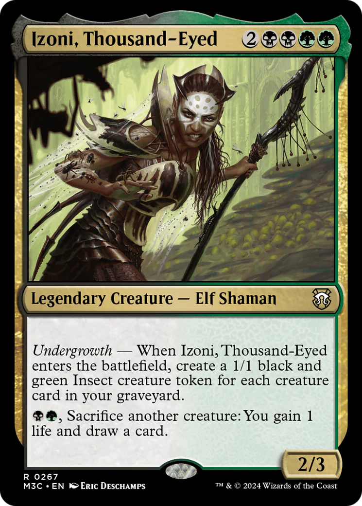 Izoni, Thousand-Eyed (M3C) - Ripple Foil