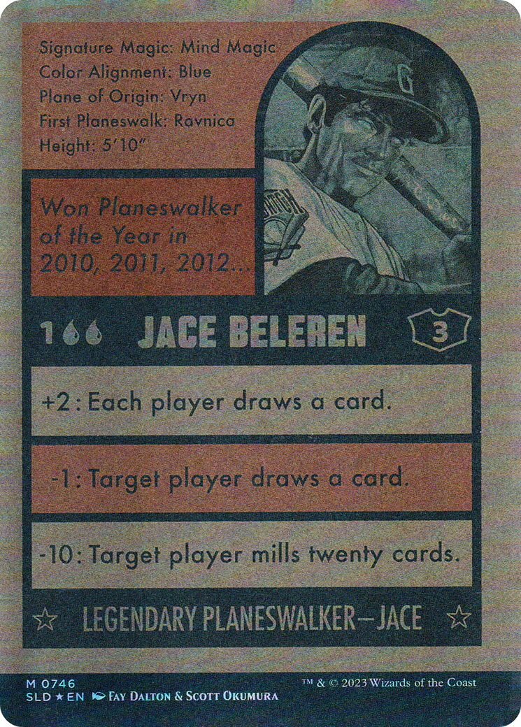 Jace Beleren (0746) (Reversible) (Showcase) (SLD) - Foil - Image 2
