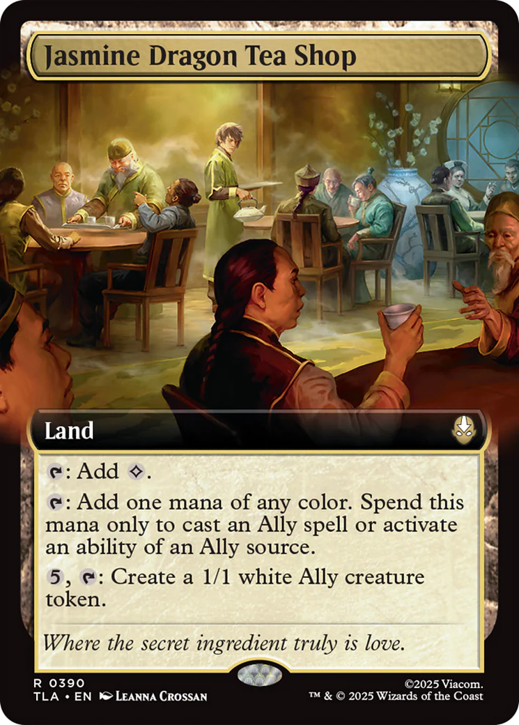 Jasmine Dragon Tea Shop (0390) (Extended Art) (TLA) - Foil