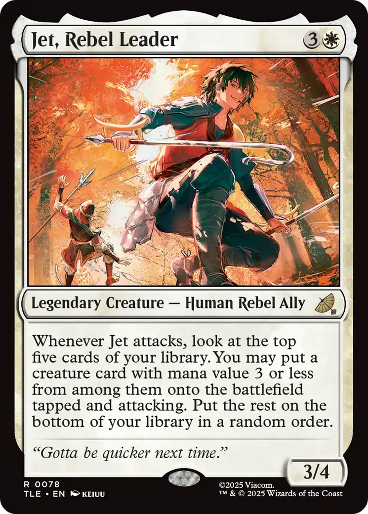 Jet, Rebel Leader (TLE) - Foil