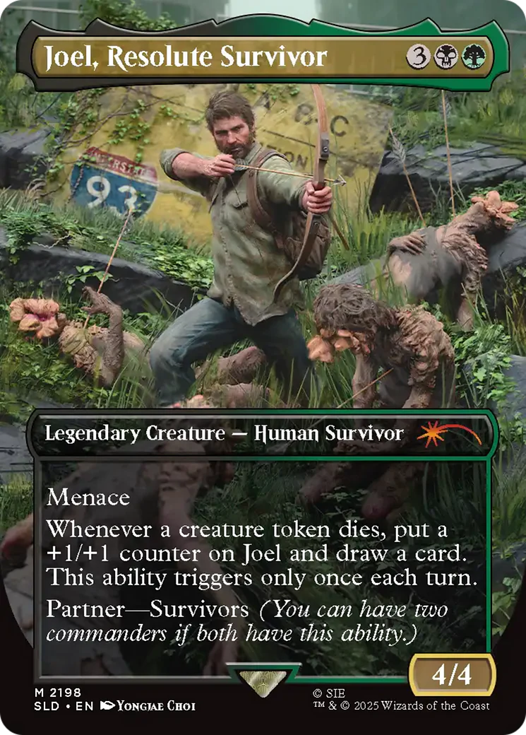 Joel, Resolute Survivor (2198) (Borderless) (SLD) - Foil