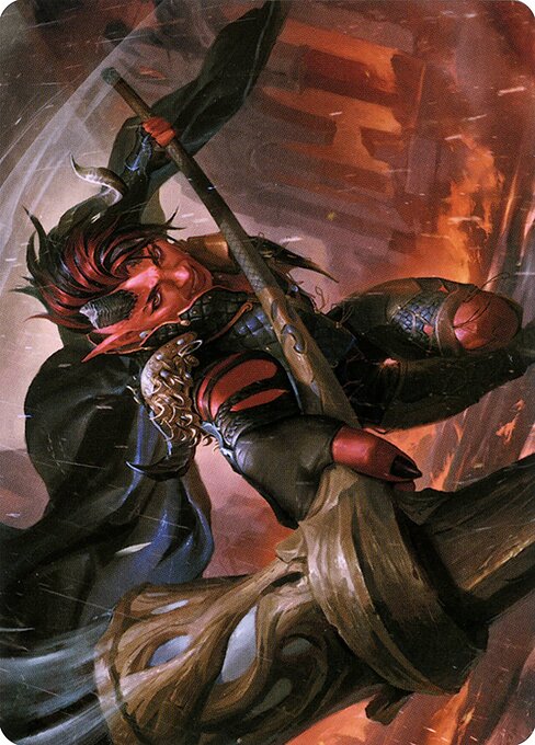 Karlach, Fury of Avernus (34/81) Art Card (ACLB)
