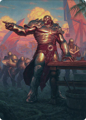 Karn, Living Legacy (01/81) Art Card (ADMU)