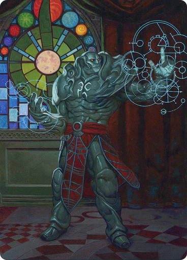 Karn, Living Legacy (02/81) Art Card (ADMU)