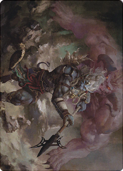 Kimahri, Valiant Guardian (29/53) Art Card (AFIN)