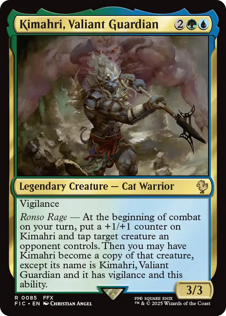 Kimahri, Valiant Guardian (FIC) - Surge Foil