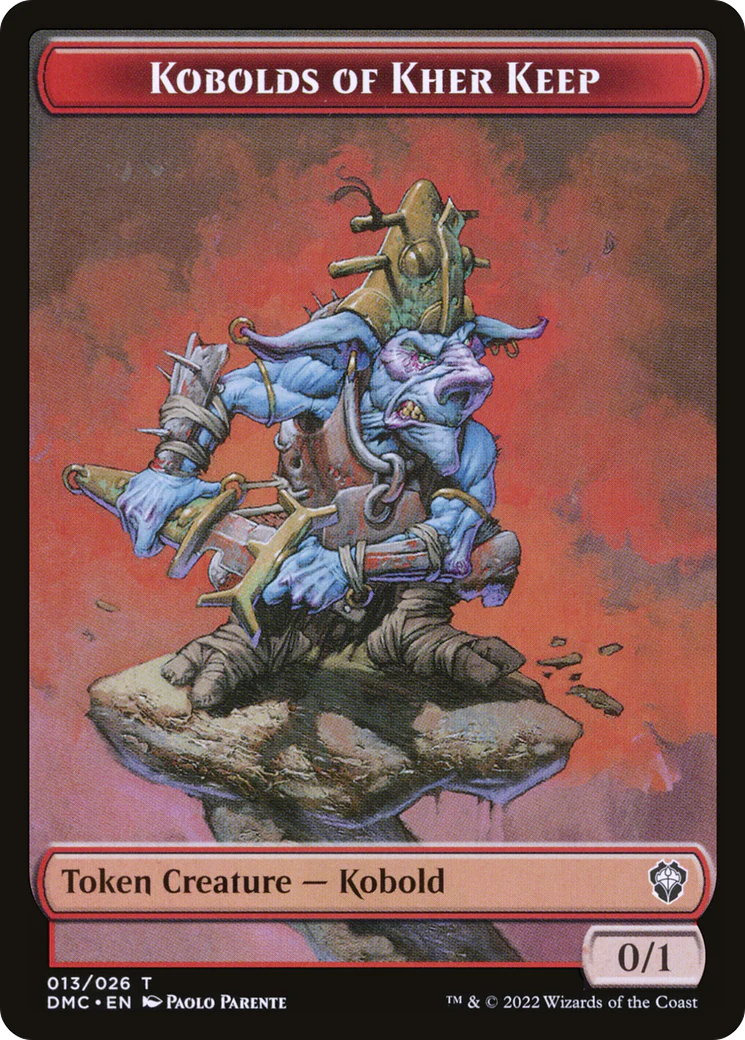 Kobolds of Kher Keep Token (013) (TDMU)