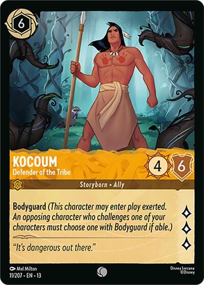 Kocoum, Defender of the Tribe (0011) - Cold Foil