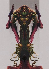 Kozilek, the Broken Reality (51/54) Art Card (AMH3) - Gold-Stamped Signature