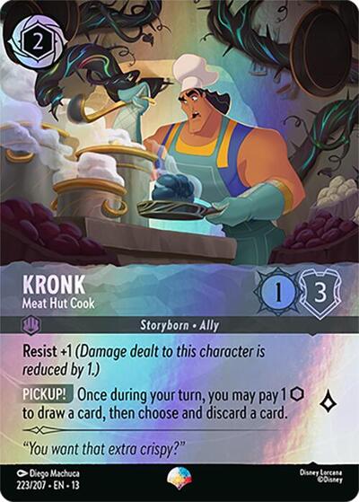 Kronk, Meat Hut Cook (0223) - Rainbow Foil
