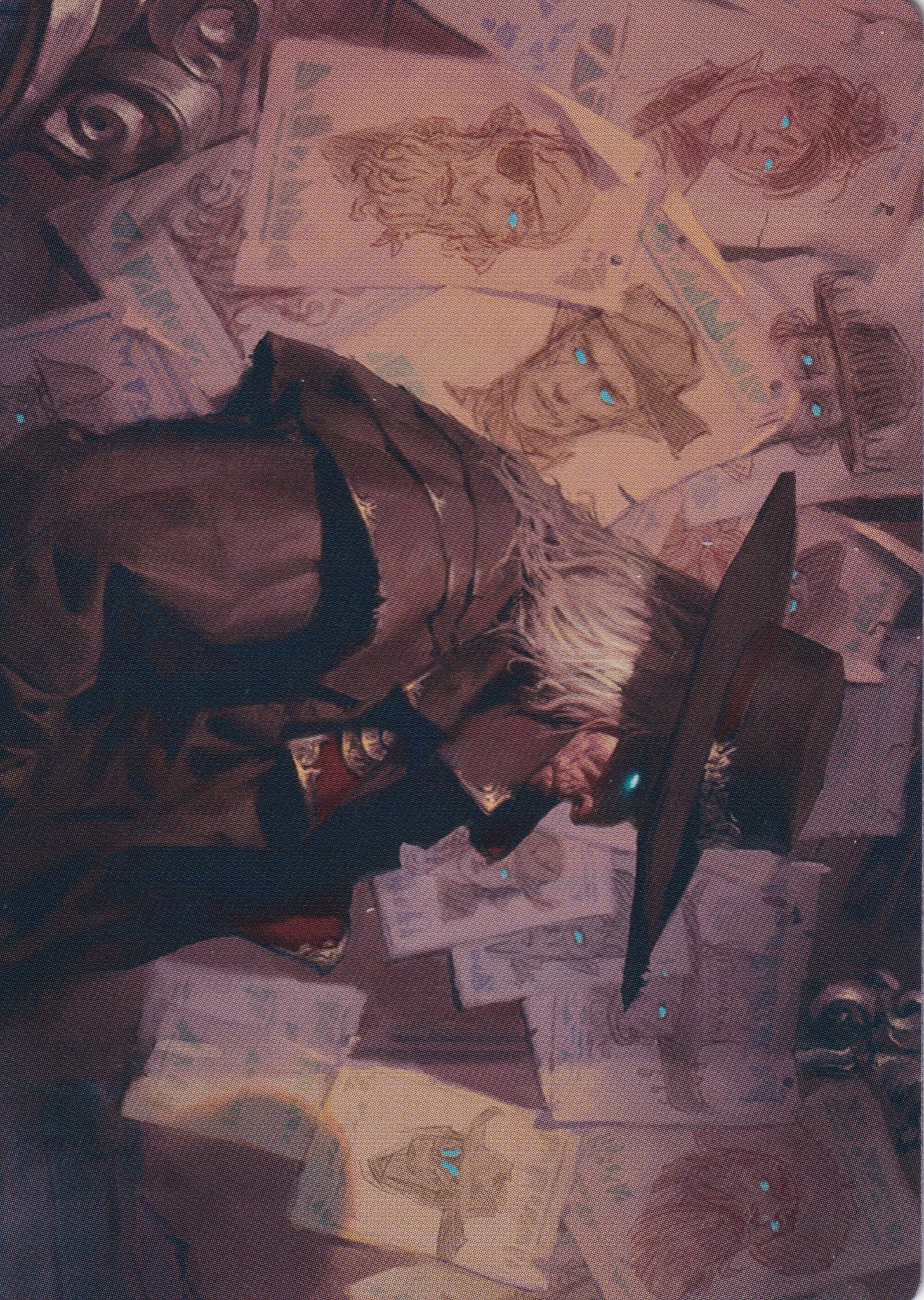 Lazav, Familiar Stranger (25/54) Art Card (AOTJ)