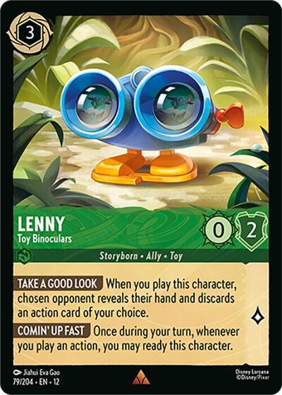 Lenny, Toy Binoculars (0079) - Cold Foil