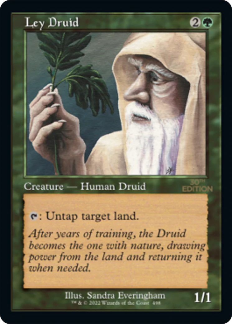 Ley Druid (Retro Frame) (30A)