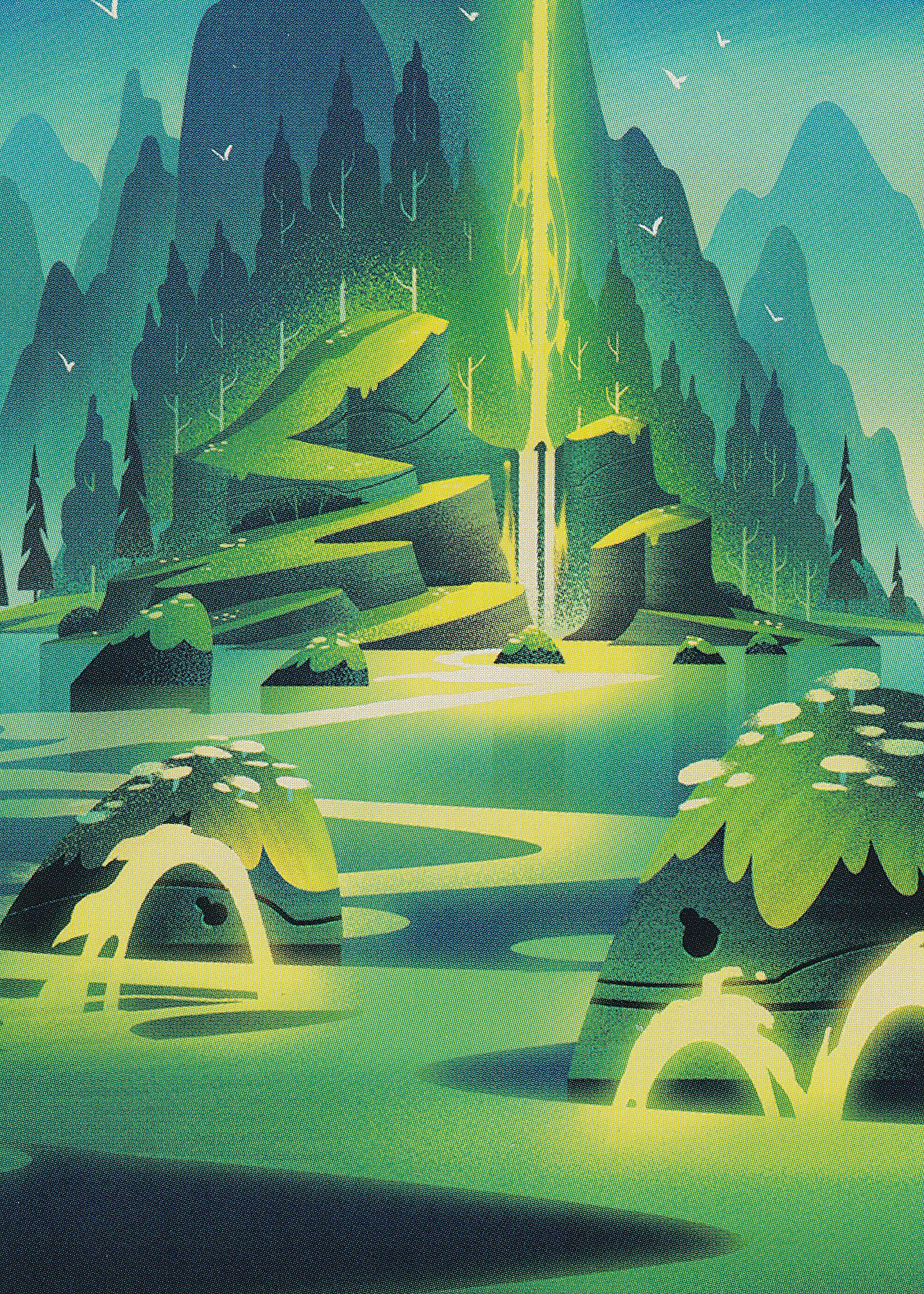 Leyline of Abundance (73/81) Art Card (AWOE)