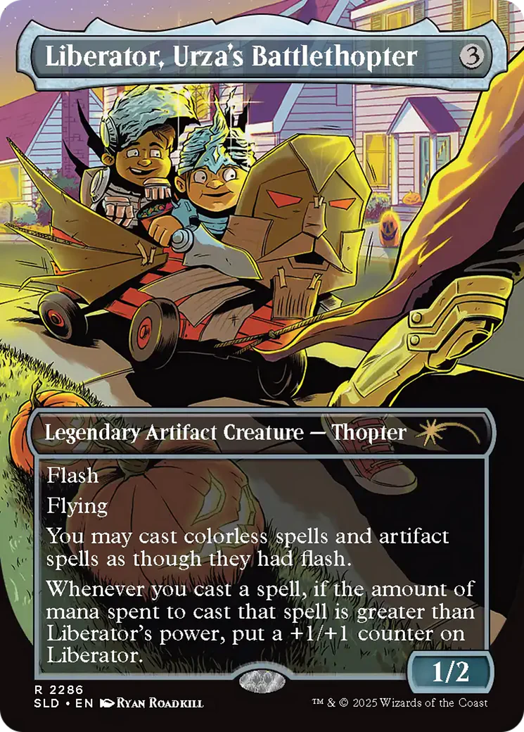 Liberator, Urza's Battlethopter (2286) (Borderless) (SLD)