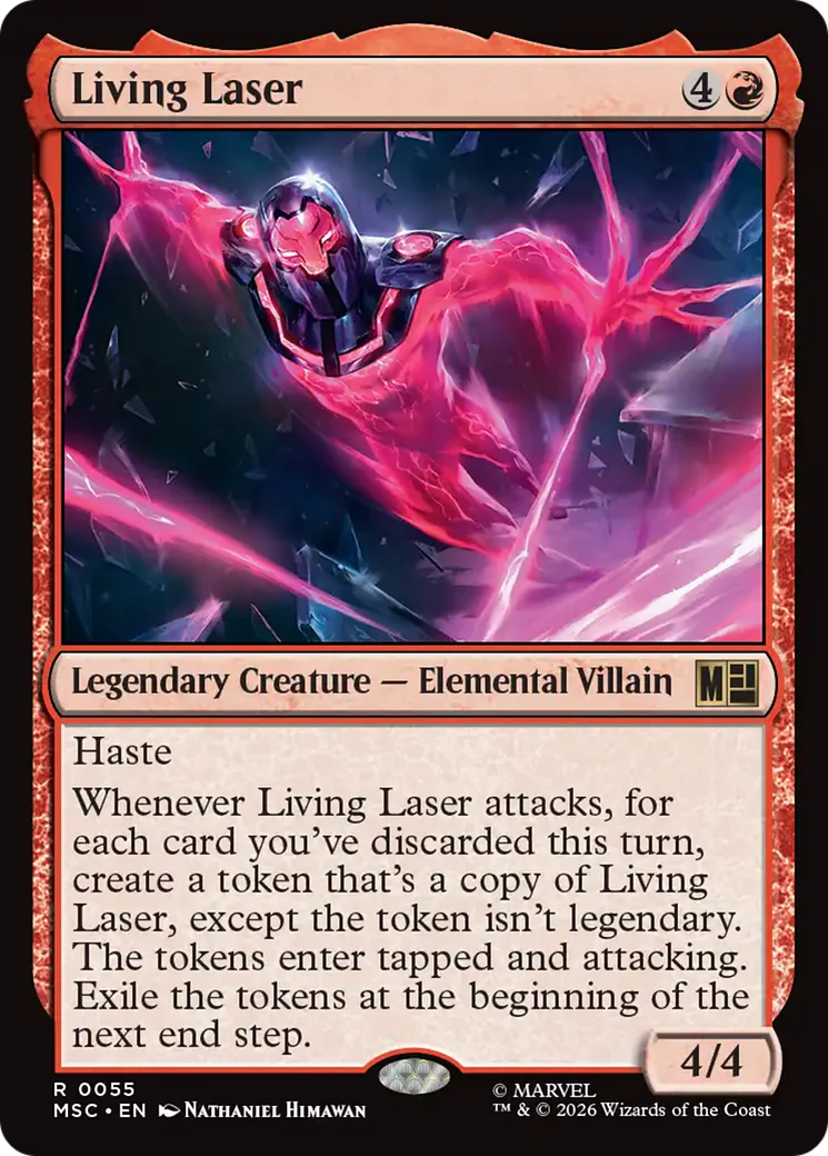 Living Laser (0055) - Surge Foil
