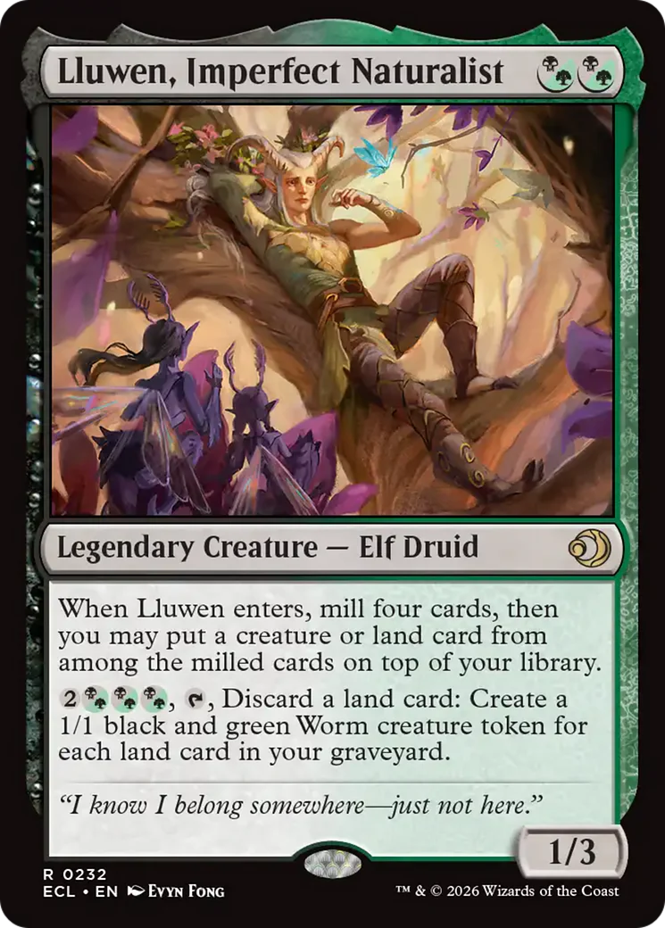 Lluwen, Imperfect Naturalist (ECL)