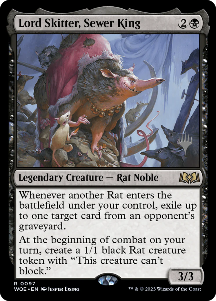 Lord Skitter, Sewer King (0097) (Promo Pack) (PWOE) - Foil