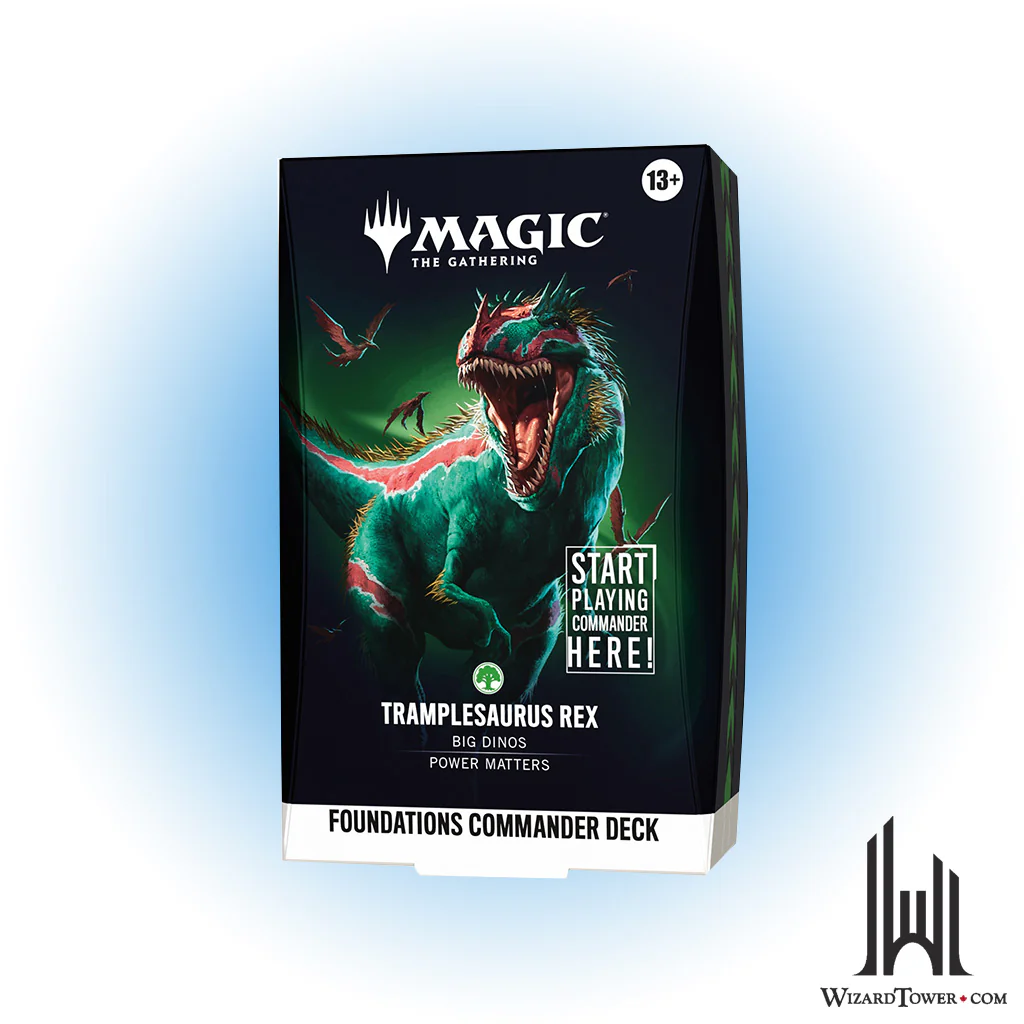 Magic the Gathering Foundations Commander Deck - Tramplesaurus Rex (G)