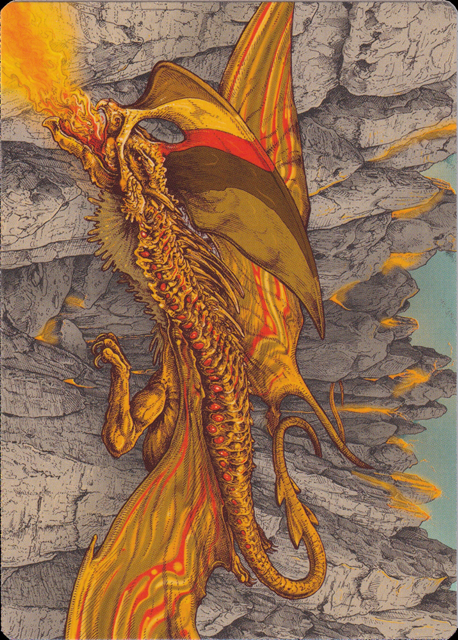 Magmatic Hellkite (34/54) Art Card (ATDM)