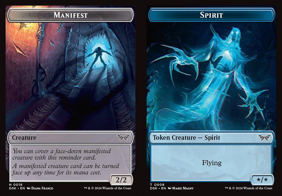 Manifest (0018) // Spirit (0008) Double-Sided Token (TDSK)