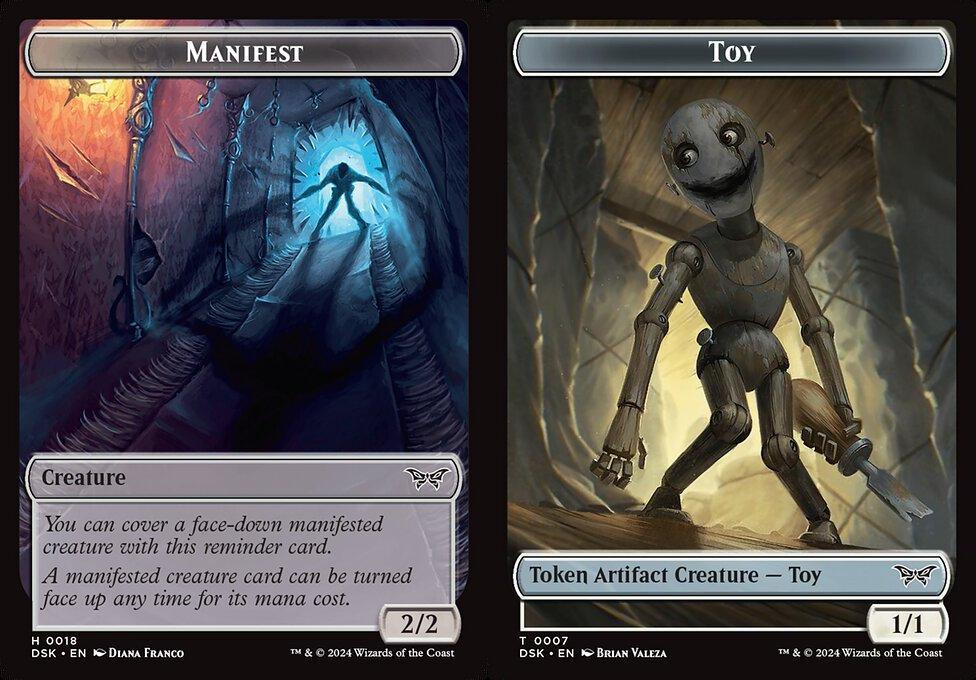 Manifest (0018) // Toy (0007) Double-Sided Token (TDSK)