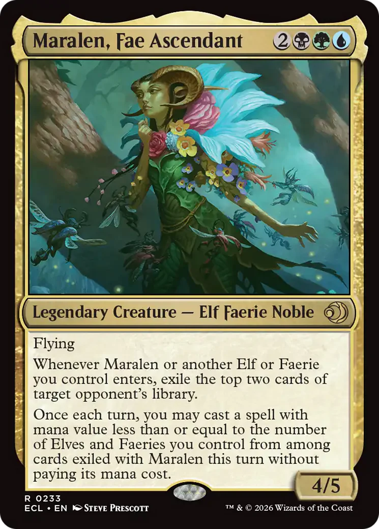Maralen, Fae Ascendant (ECL) - Foil