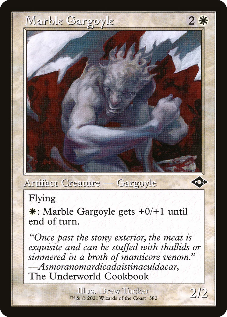 Marble Gargoyle (382) (Retro Frame) (MH2) - Foil Etched