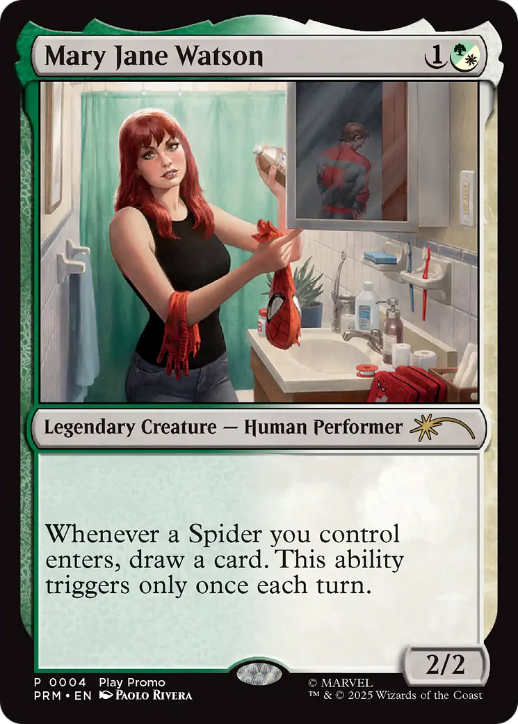 Mary Jane Watson (0004) (Play Promo) (PW25) - Foil